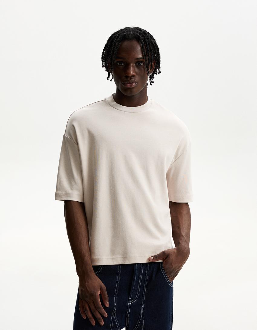 Boxy short sleeve T-shirt Product Image