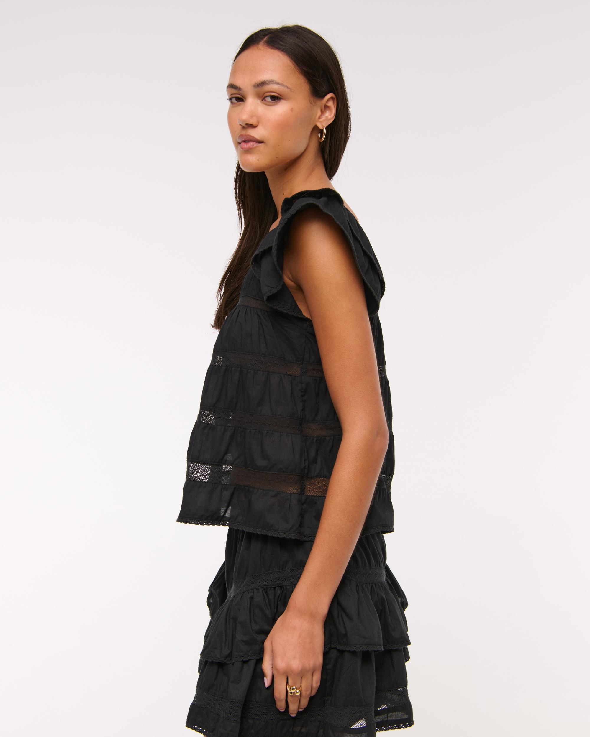Ruffle Babydoll Top Product Image