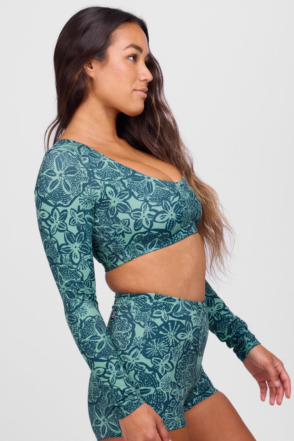 Avalon Long Sleeve Crop Rashguard Product Image