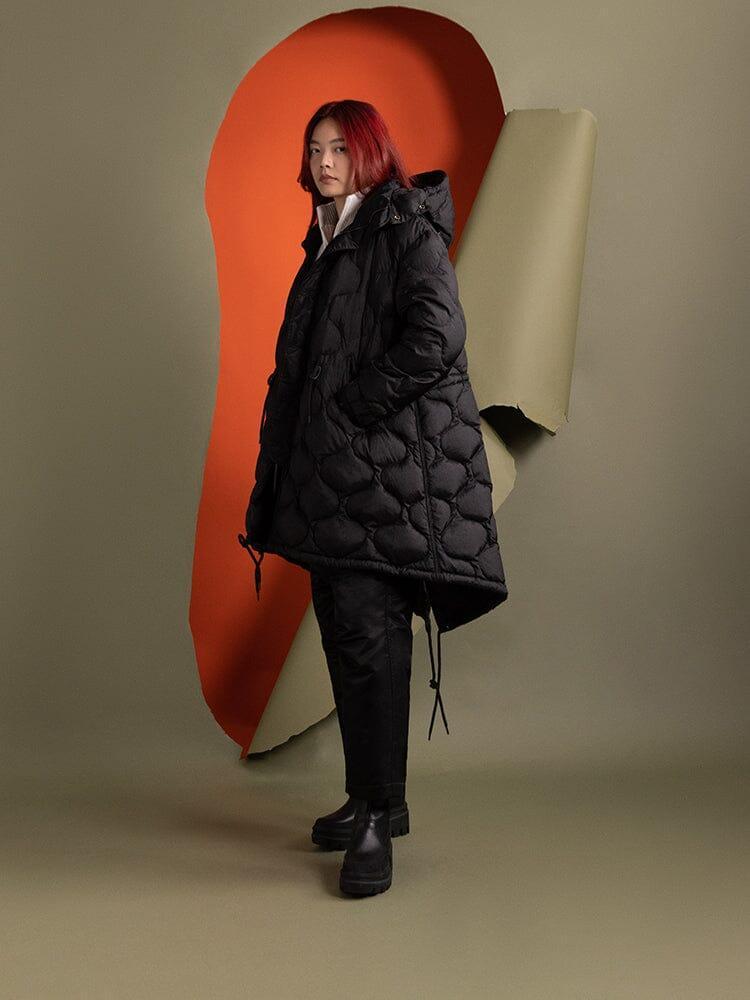 WOMEN'S M-65 FISHTAIL PUFFER - OG-107 GREEN / M Product Image