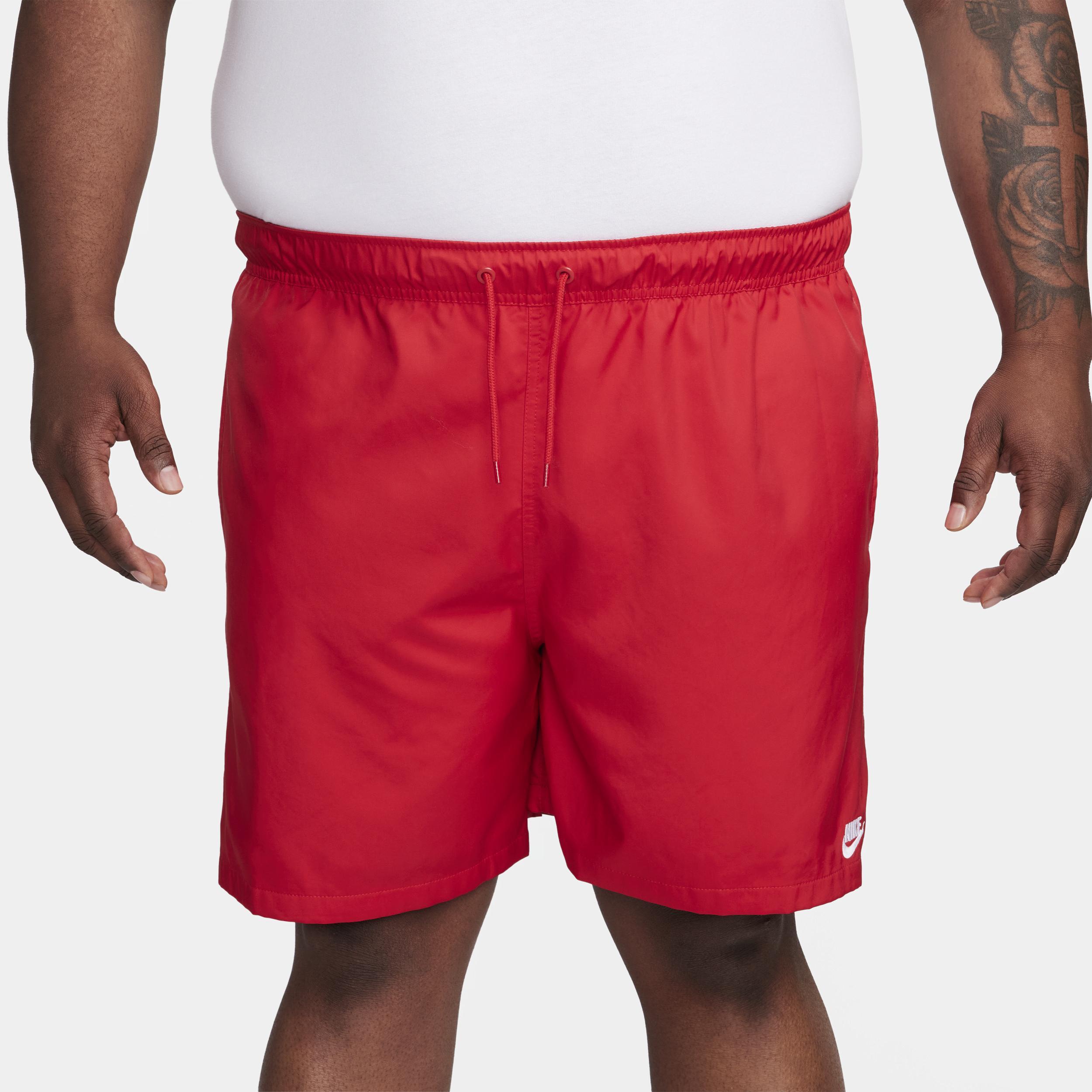 Men's Nike Club Woven Flow Shorts, Size: Medium, Flax Product Image