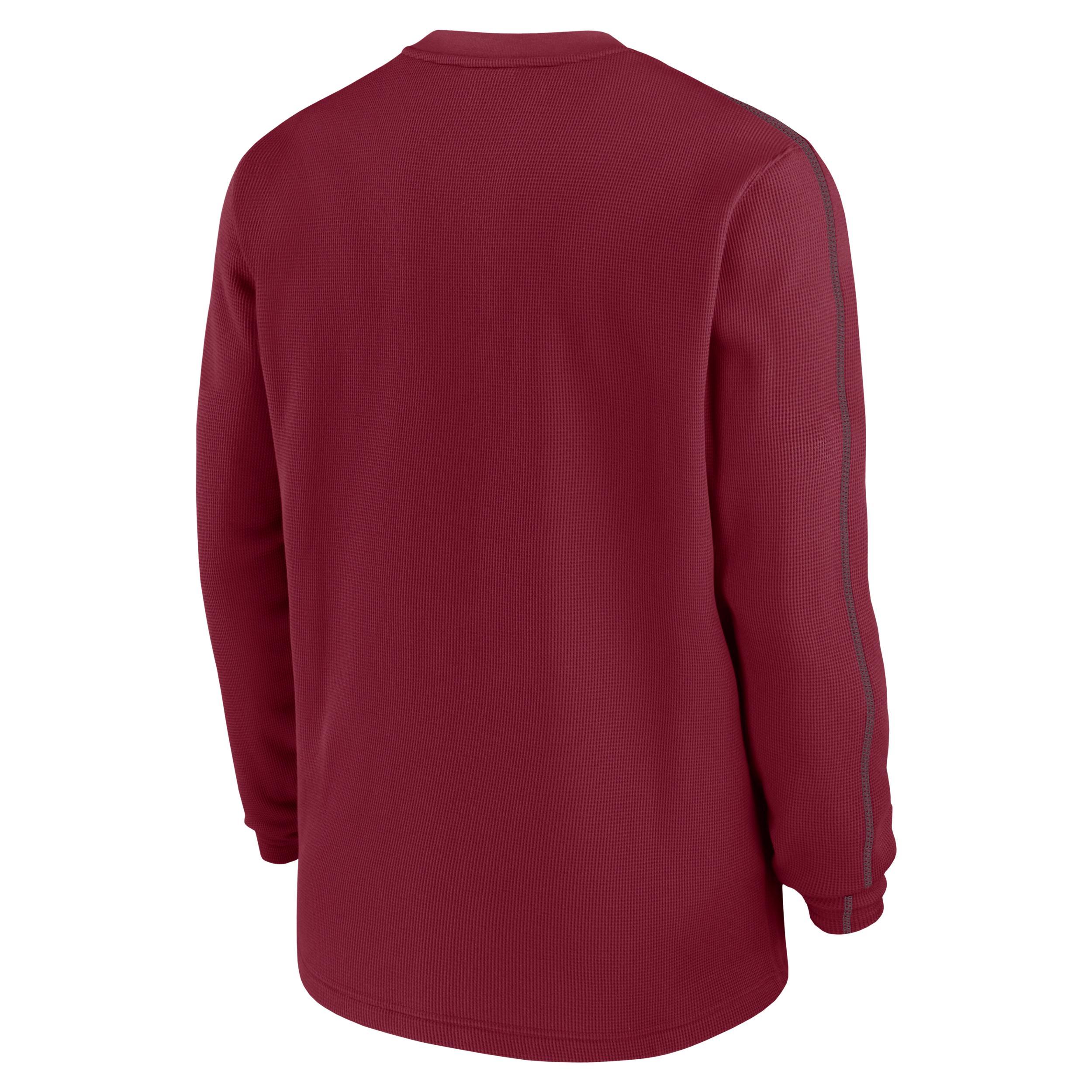 Men's Oklahoma Sooners Sideline Coach Jordan College Long-Sleeve Top Product Image