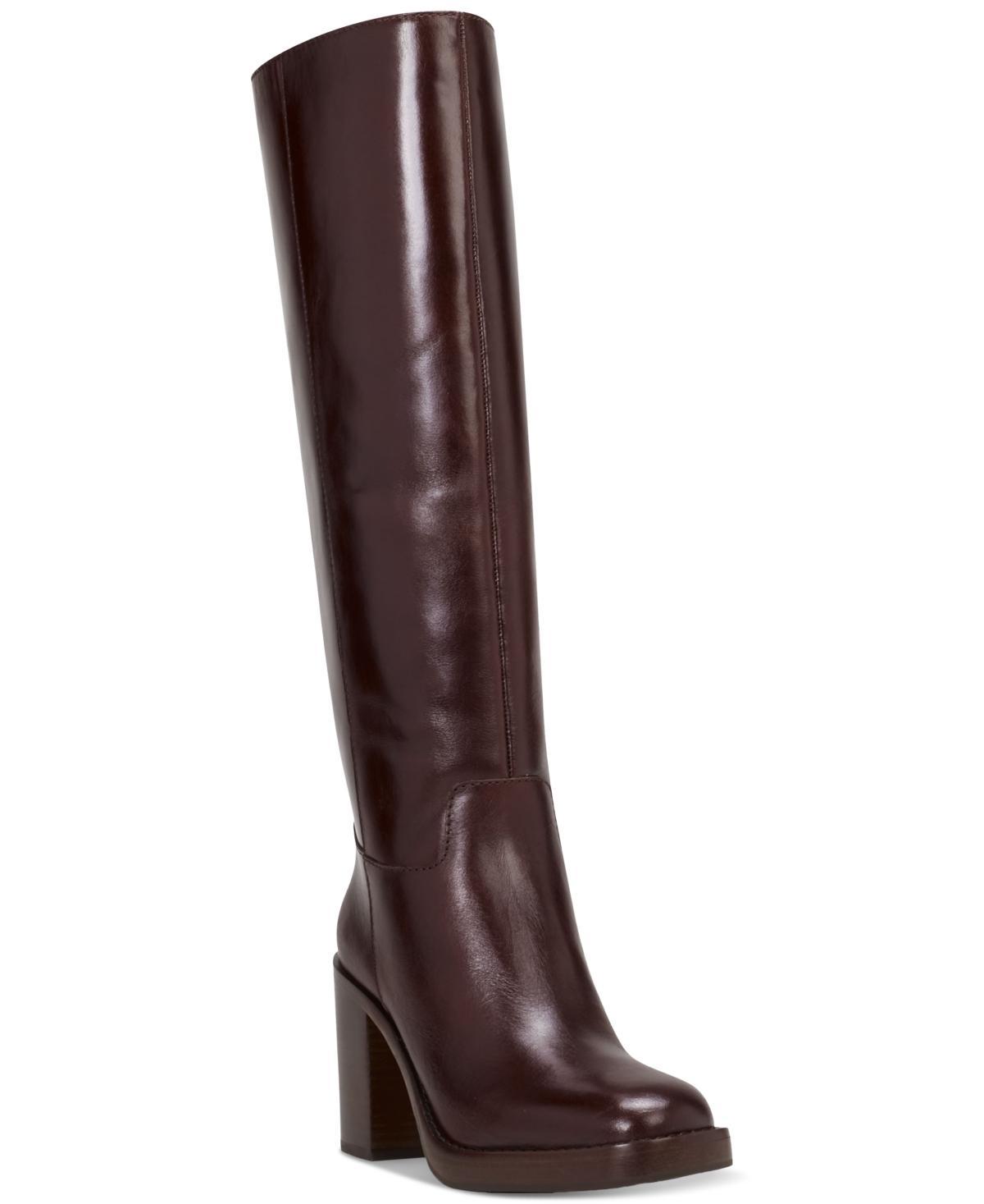 Vince Camuto Womens Gibi Extra Wide Calf High Heel Boots Product Image
