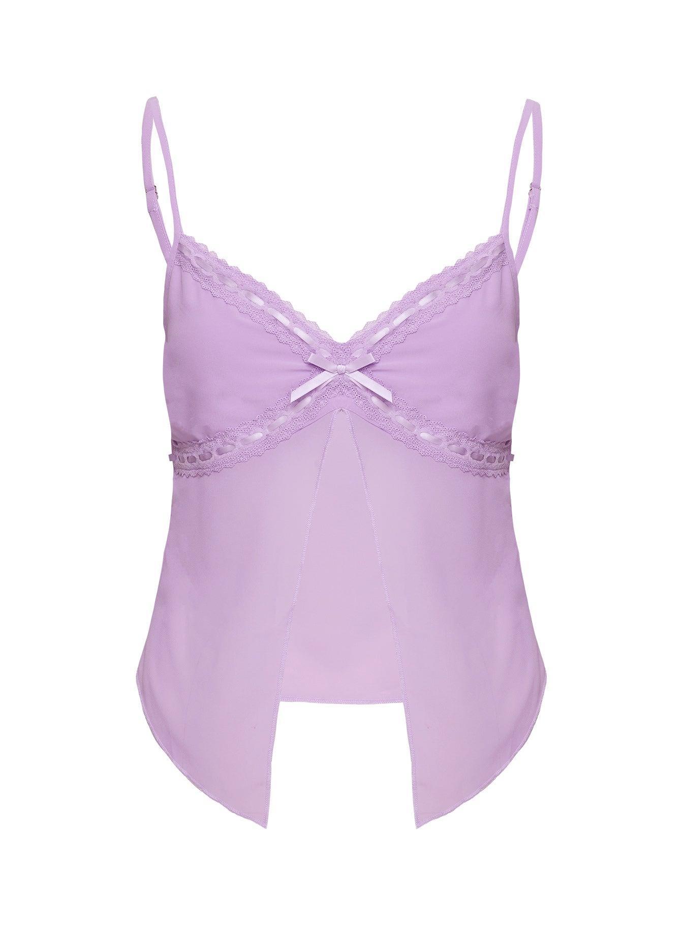 Dafne Mini Skirt Lilac Product Image