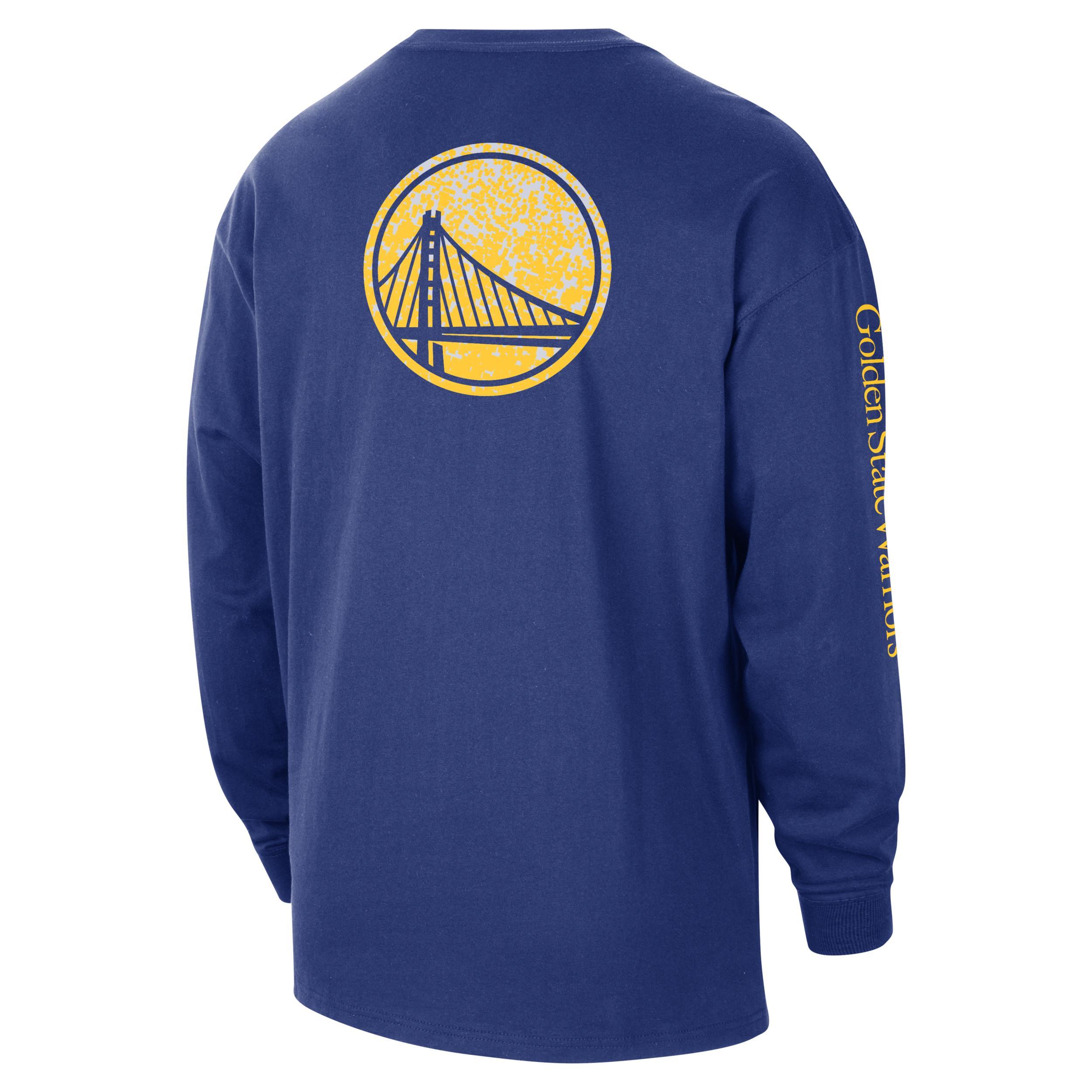 Los Angeles Lakers Courtside Men's Nike NBA Long-Sleeve Max90 T-Shirt Product Image
