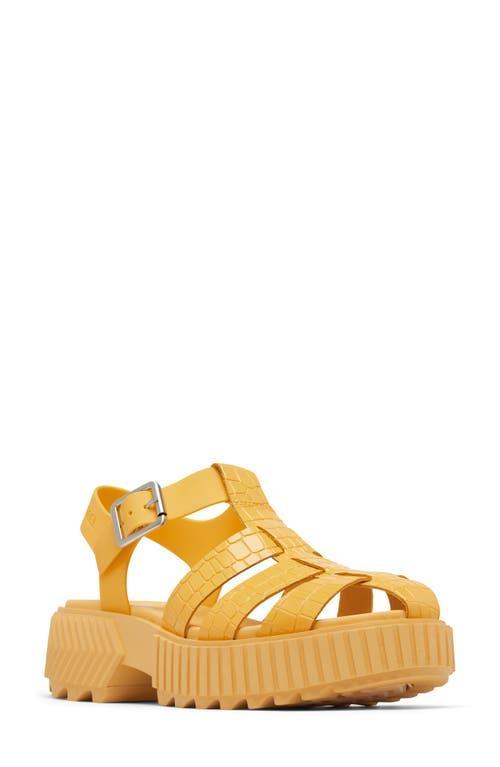 Ona Embossed Leather Fisherman Sandals Product Image