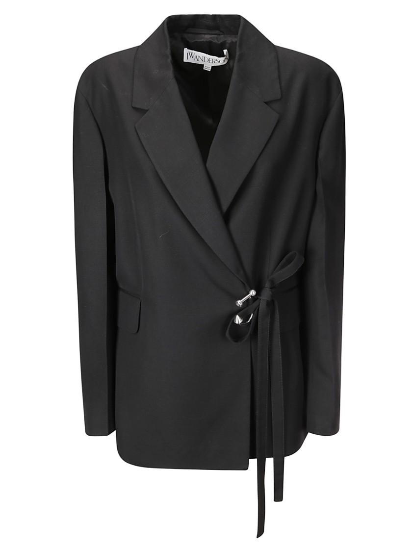 JW ANDERSON J. W. Anderson Tailored Wrap Jacket In Black Product Image