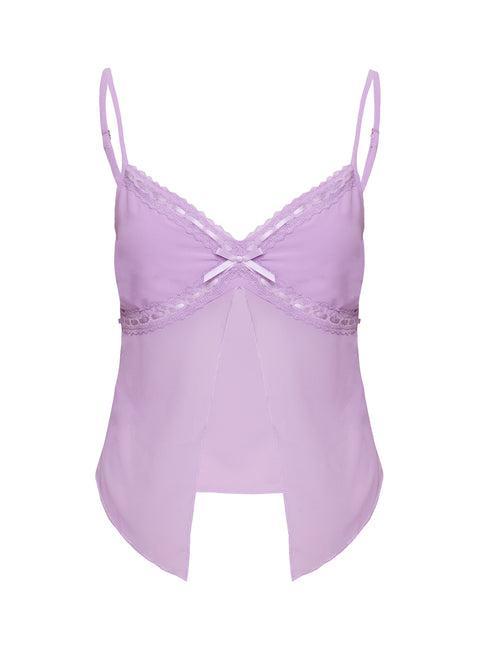 Dafne Mini Skirt Lilac Product Image