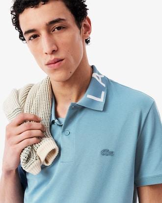 Men's Slim Fit Branded Polo Product Image