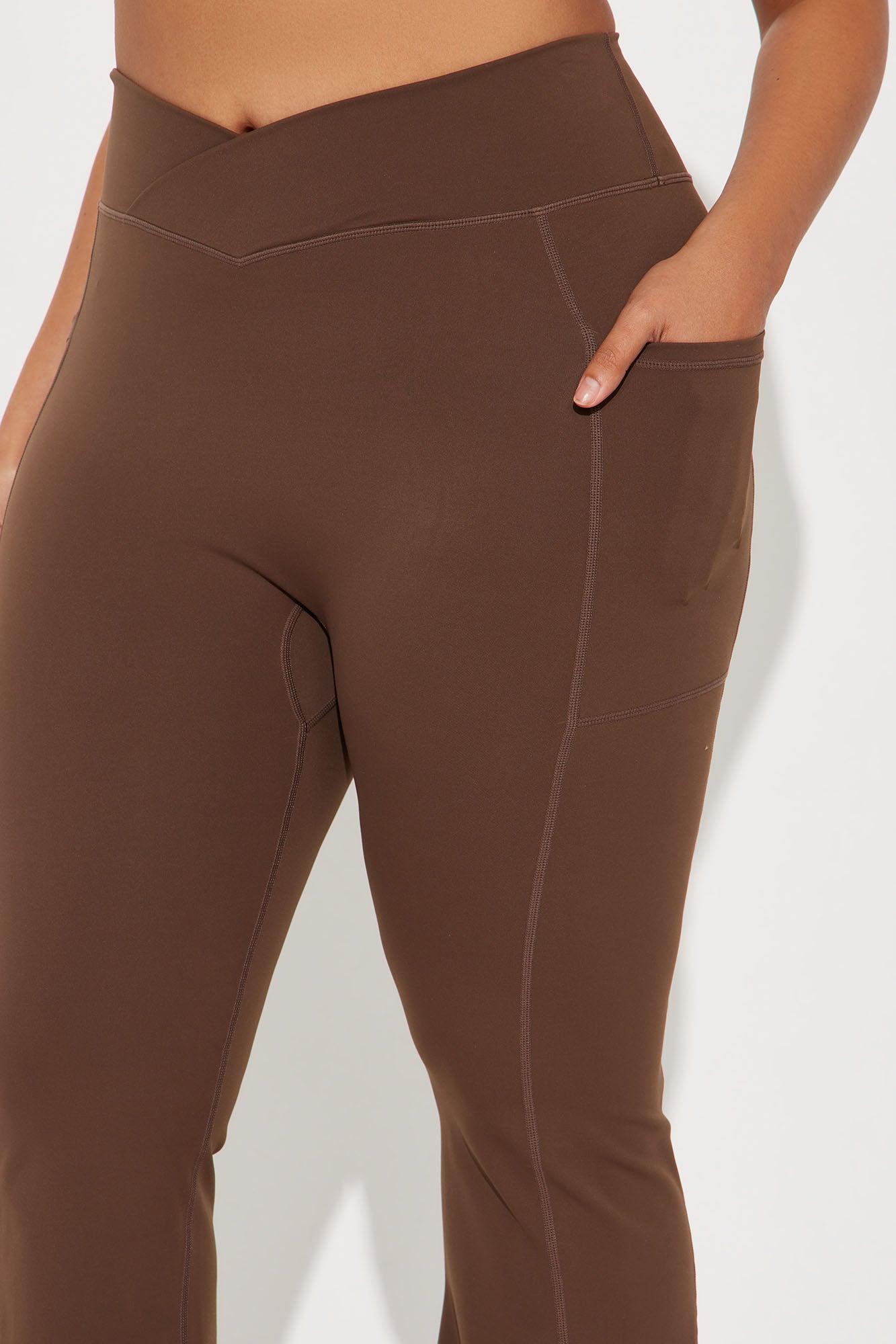 Amara Active Leggings - Chocolate Product Image
