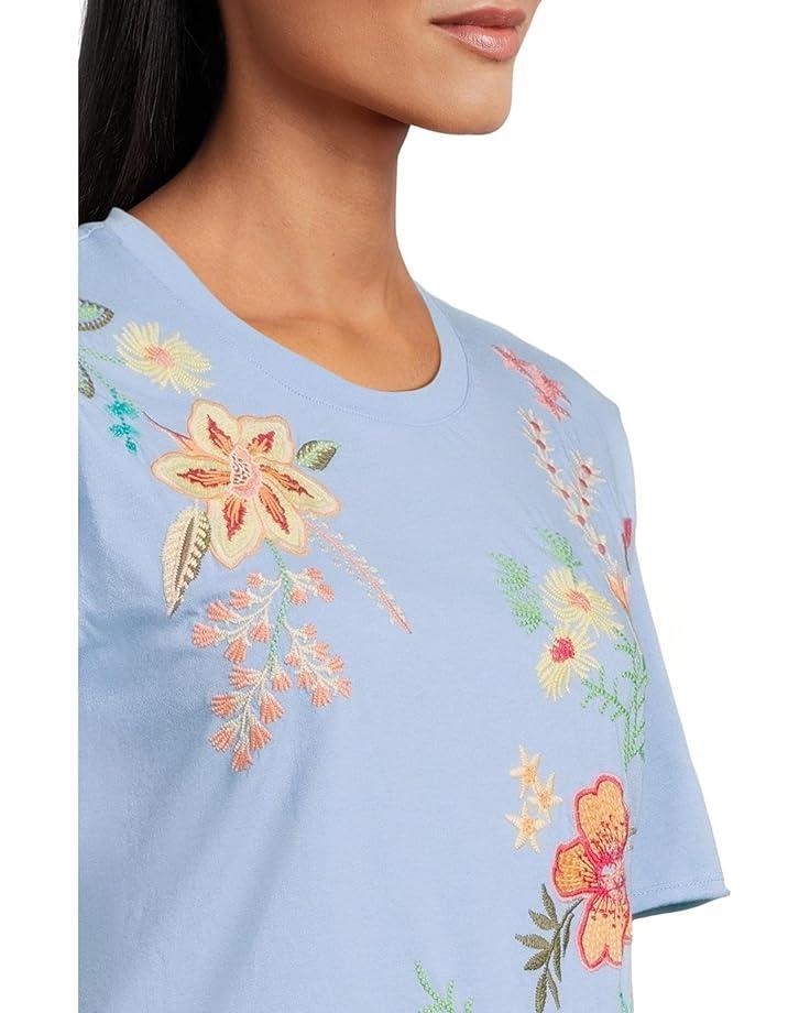 V-neck Short Sleeve Tee - Nicolette Product Image