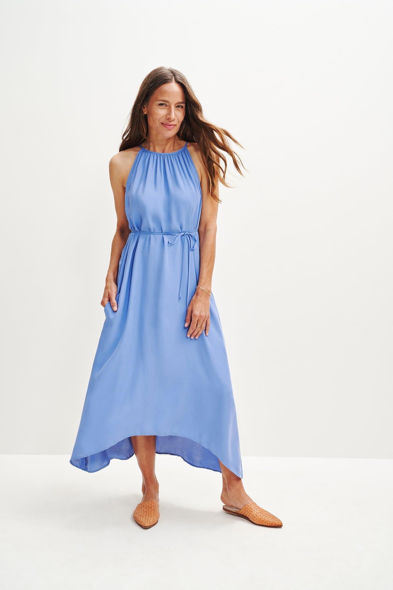 Jasmin Cottonseed Cupro Dress - ReAmour Female Product Image