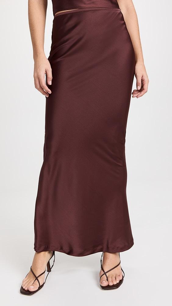 Lioness Hudson Satin Maxi Skirt | Shopbop Product Image