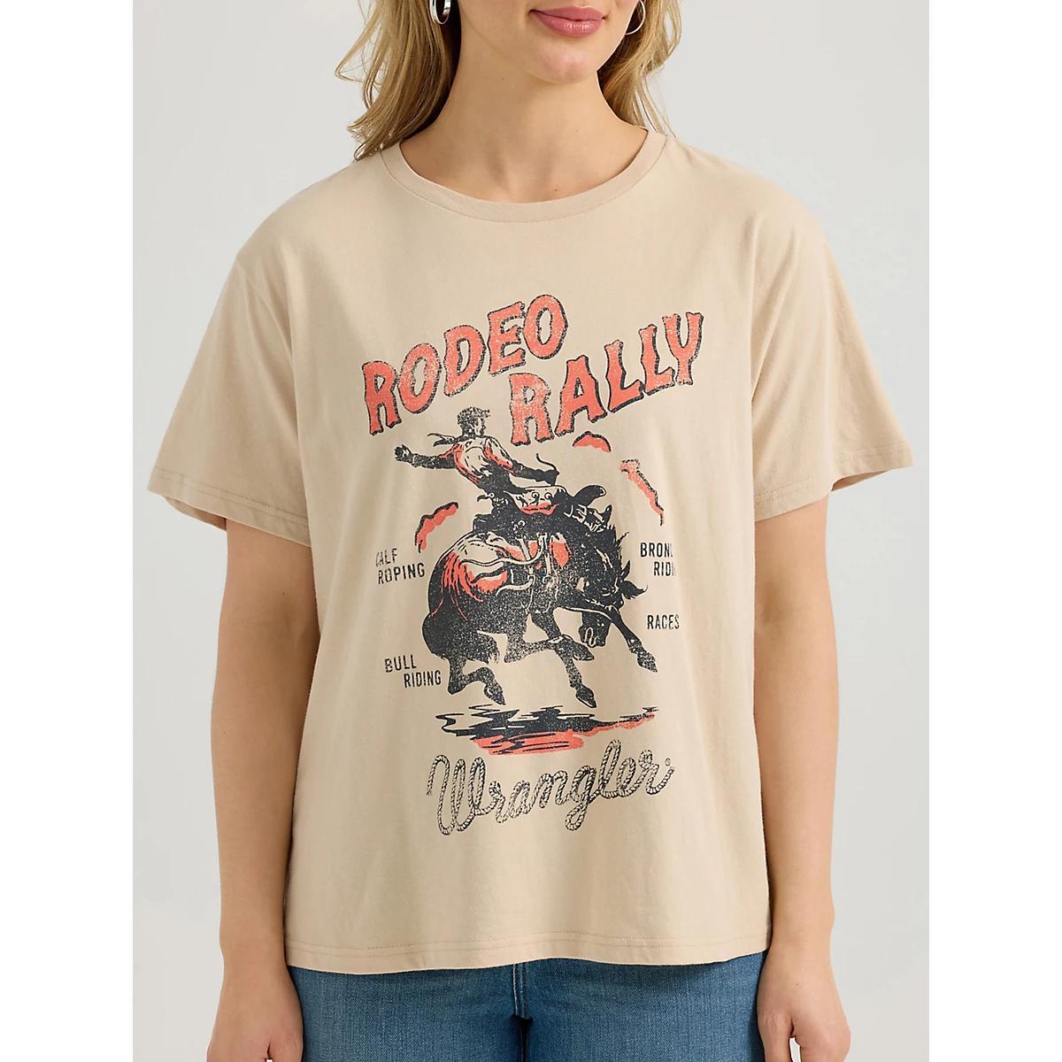 Women's Wrangler Western Graphic Girlfriend Tee in Phantom Product Image