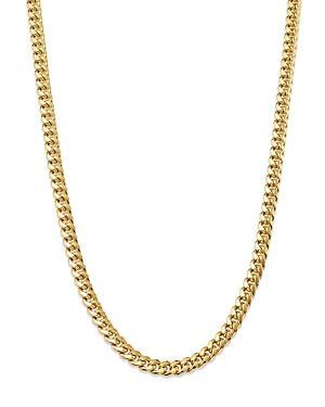 Bloomingdales Fine Collection Mens Miami Cuban Link Chain Necklace in 14K Yellow Gold, 24 Product Image