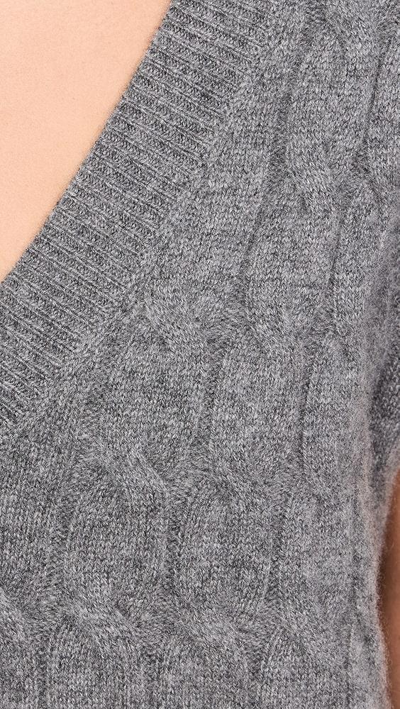 RE/DONE Cashmere Cable Vest | Shopbop Product Image