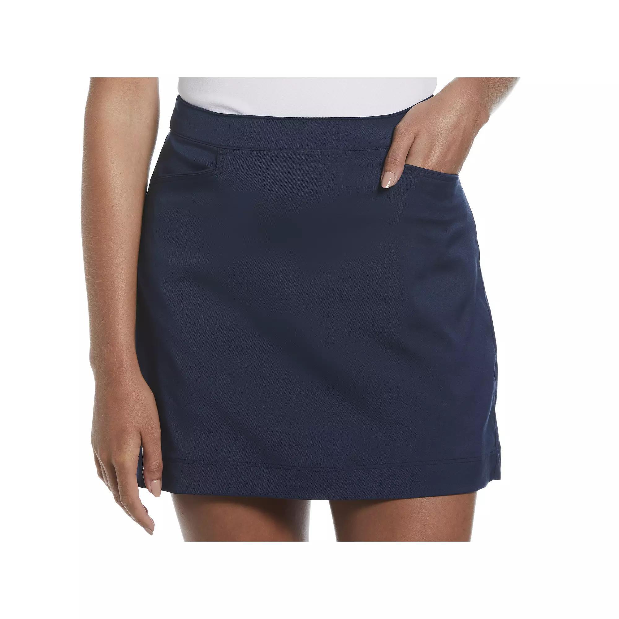 Women's Grand Slam Motionflow Woven Golf Skort, Size: 8, Blue Product Image