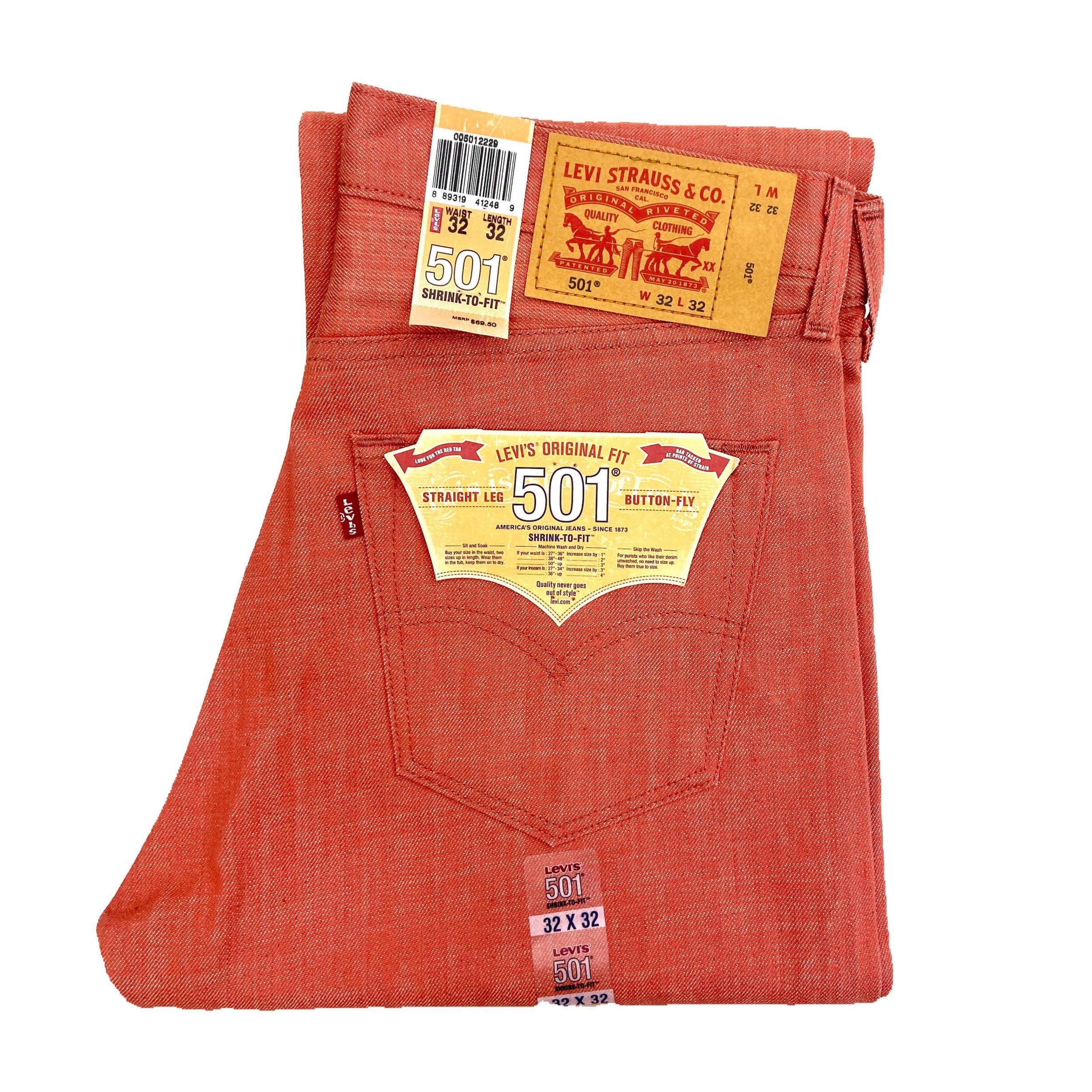 Levi's 501 Shrink-to-Fit - Denim Brown Male Product Image