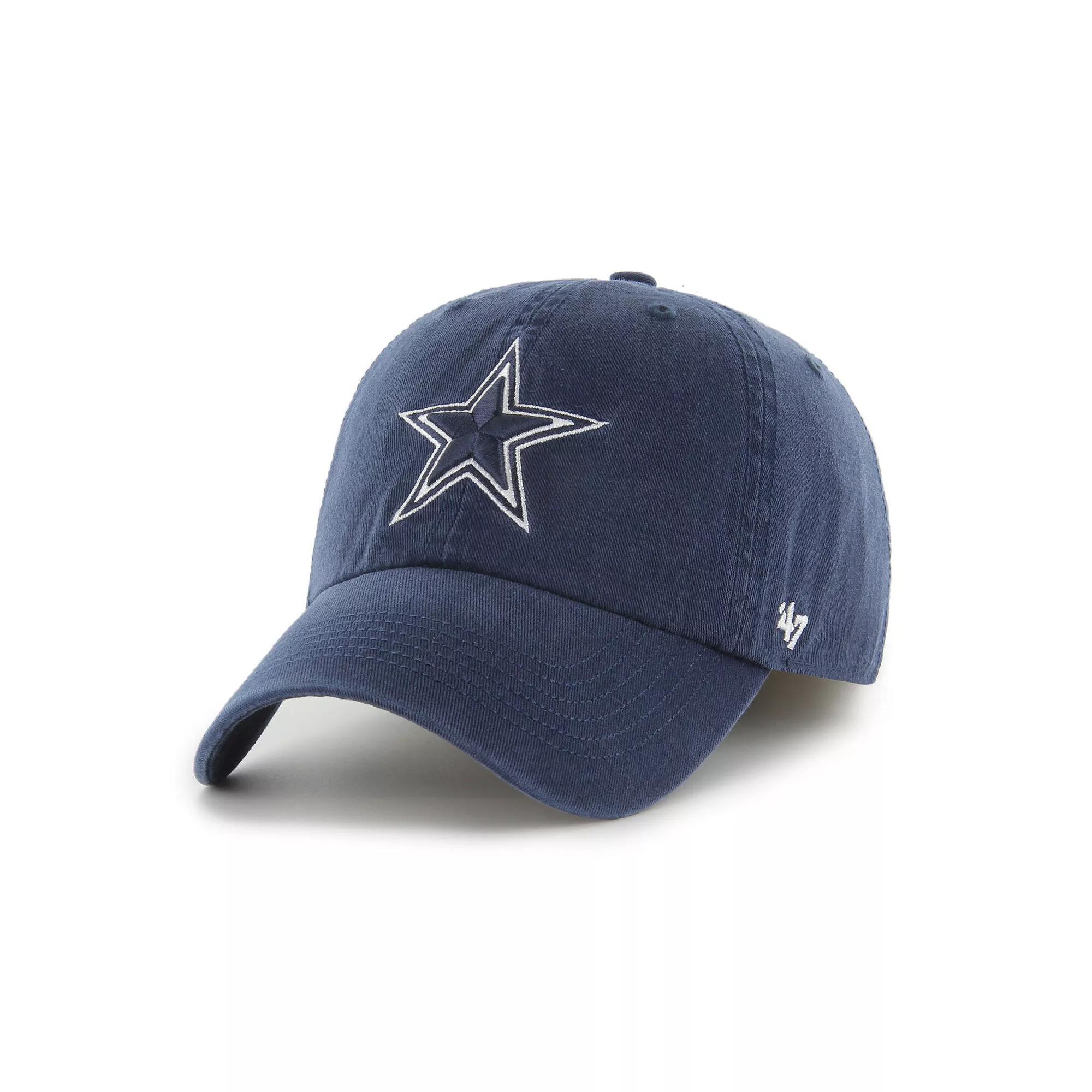 Men's '47 Navy Dallas Cowboys Franchise Logo Adjustable Hat, Size: XXL, Blue Product Image