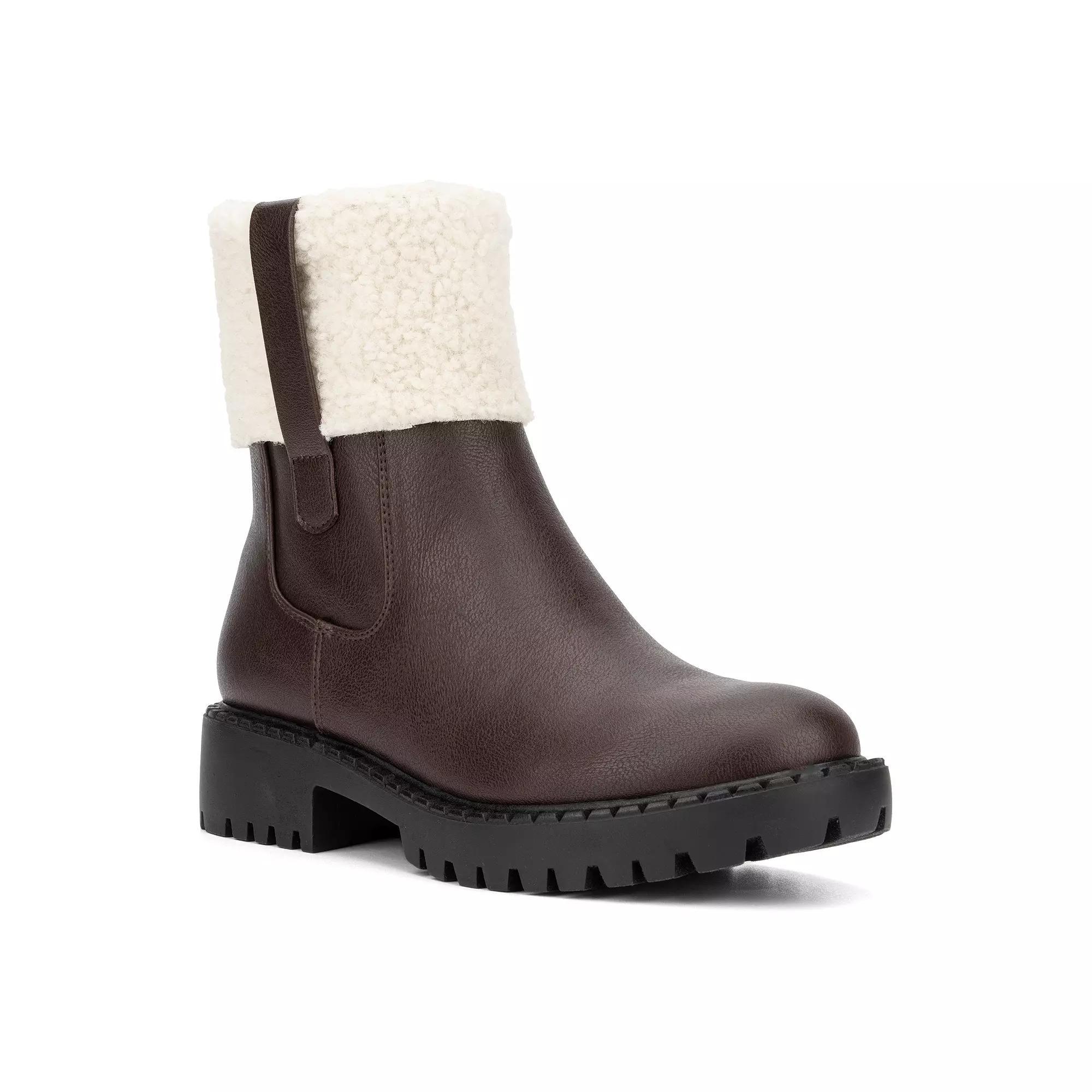 New York & Company Nelli Womens Cuffed Boots Product Image