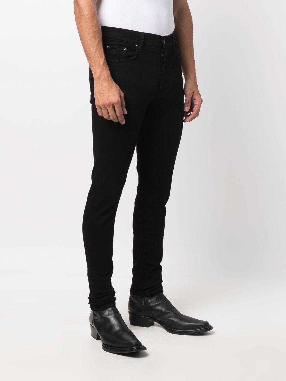 logo-plaque skinny jeans Product Image