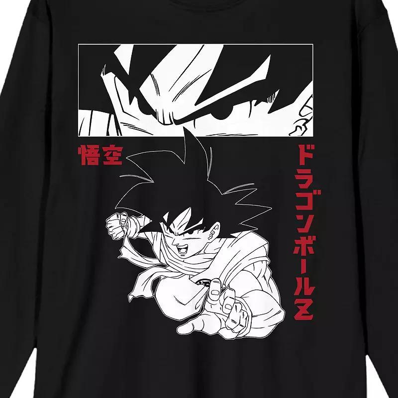 Men's Dragon Ball Z Goku Graphic Tee, Size: Small, Black Product Image