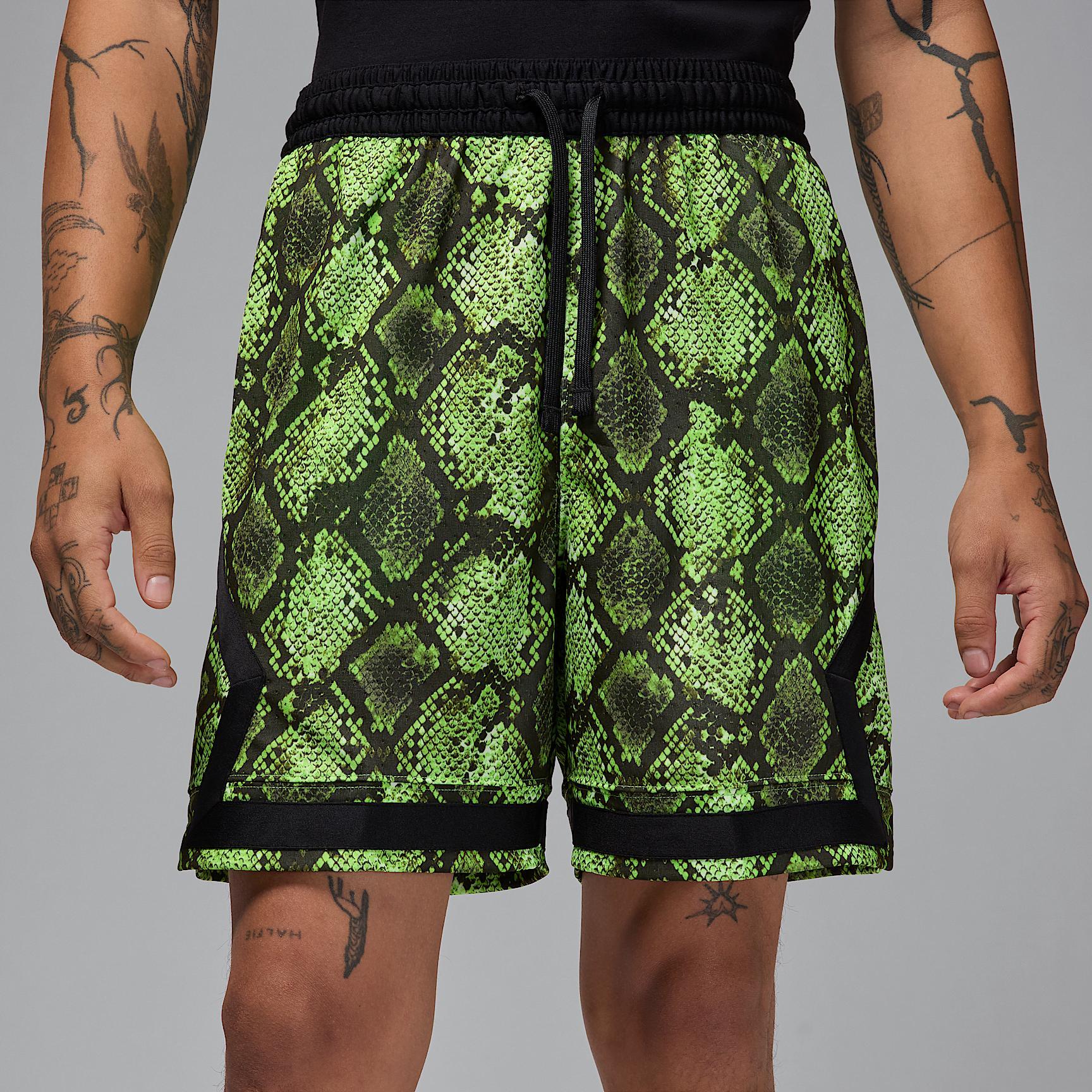 Jordan Sport Men's Dri-FIT Mesh Diamond Shorts Product Image