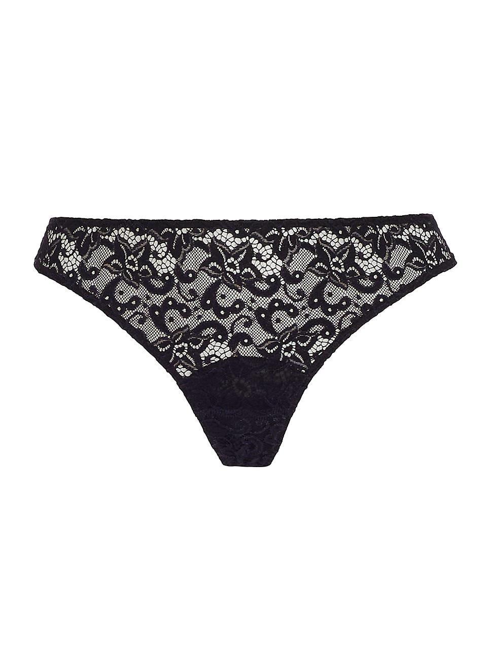 Hanro Luxury Moments Lace Thong Product Image