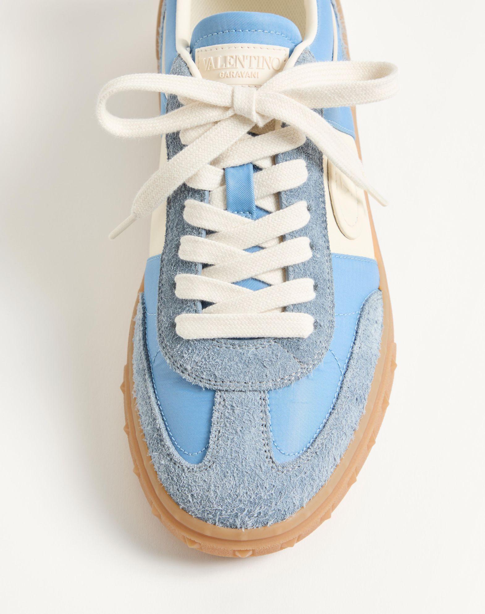 Upvillage Sneaker In Crust Leather With Nappa Calfskin Leather Band Product Image