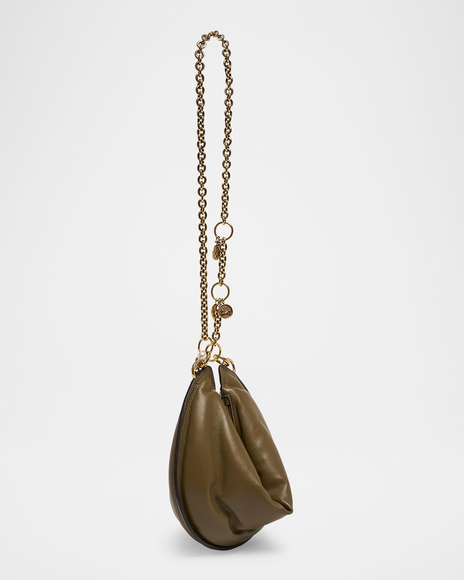 Icons Half Moon Shoulder Bag in Lambskin  Product Image