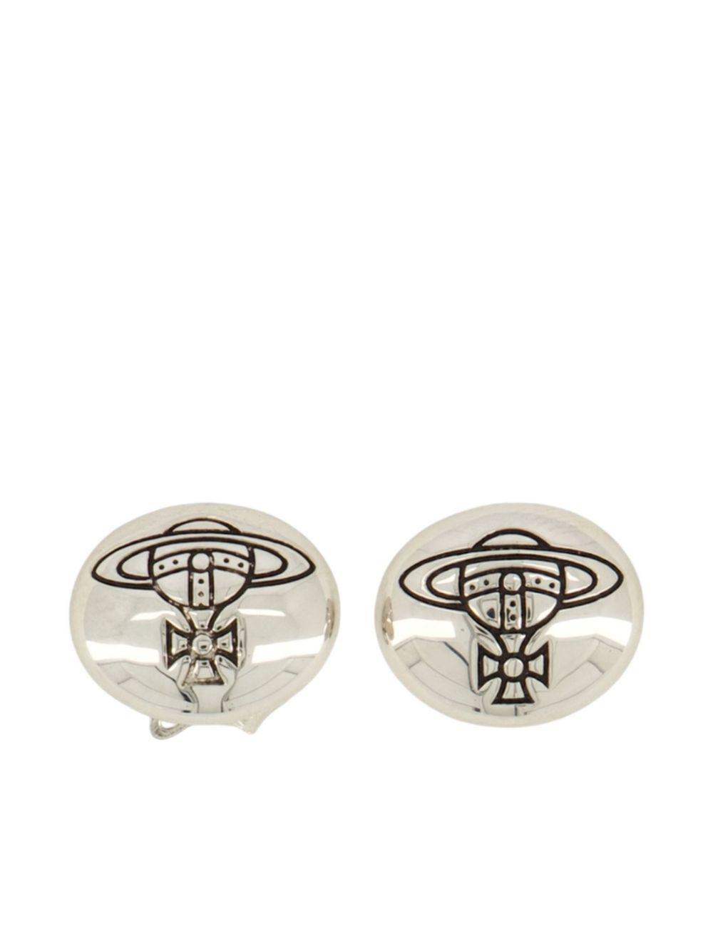 Orb-embellished earrings Product Image