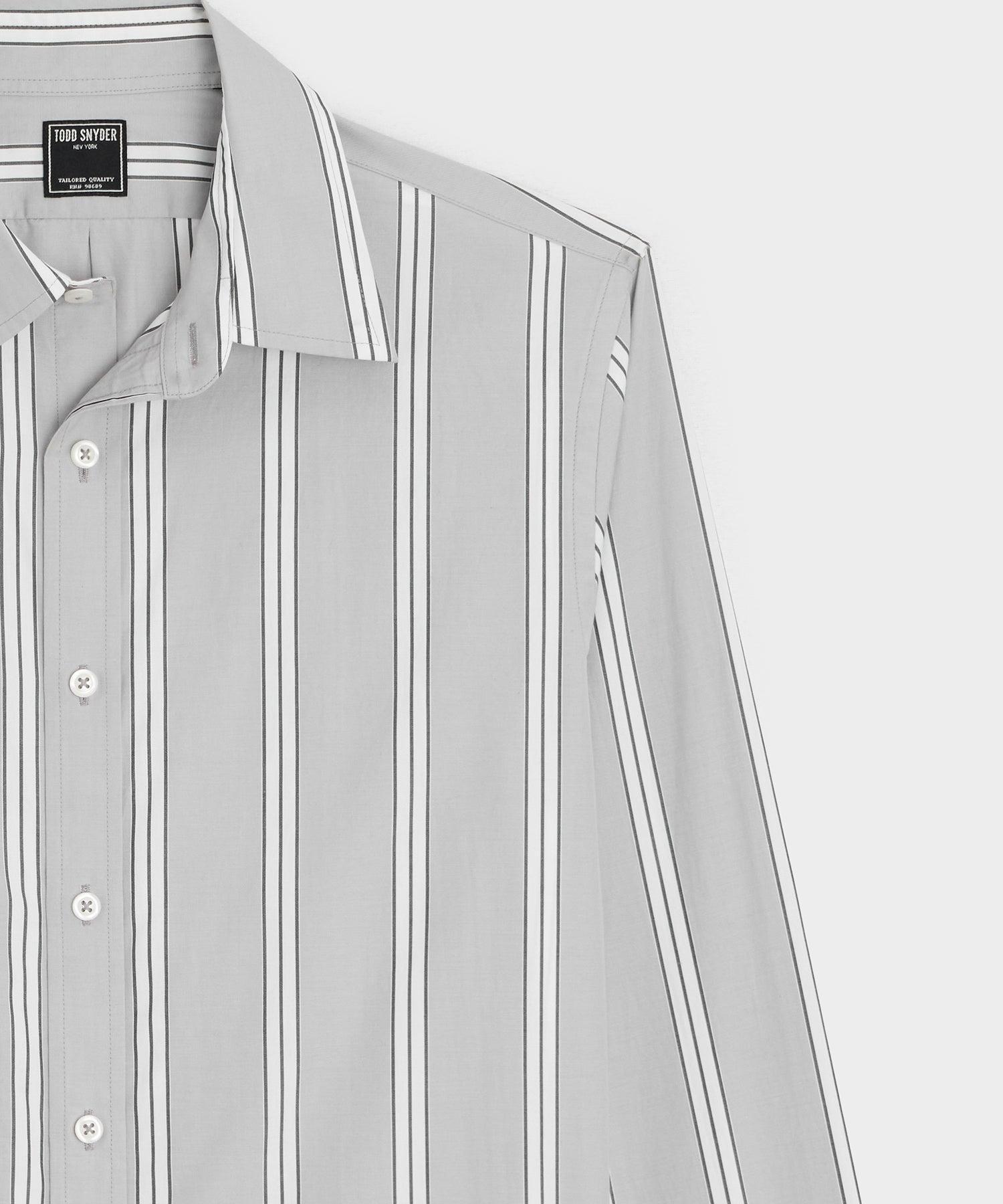 Slim Fit Cotton Poplin Point Collar Shirt Product Image
