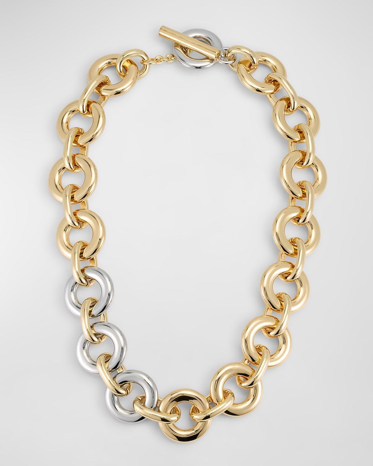 Demarson Helene Necklace Metallic Gold.. Product Image