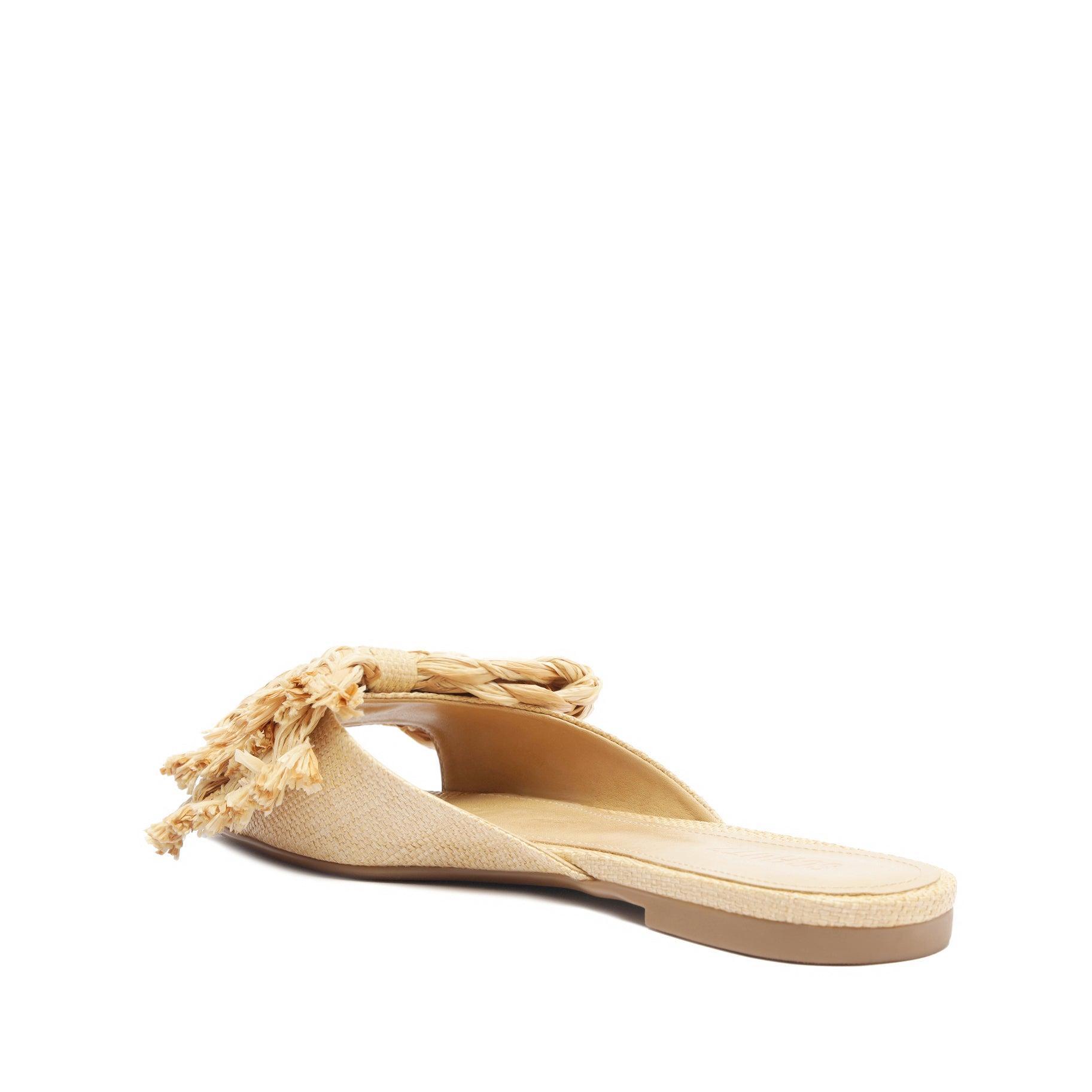 Lienne Straw Flat Sandal Product Image