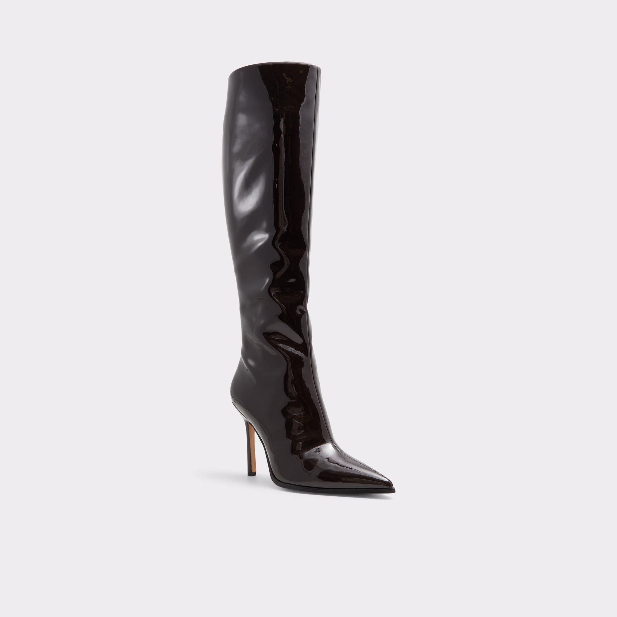 ALDO Maybellie - Women's Tall Boot - Brown, Size 10 Product Image