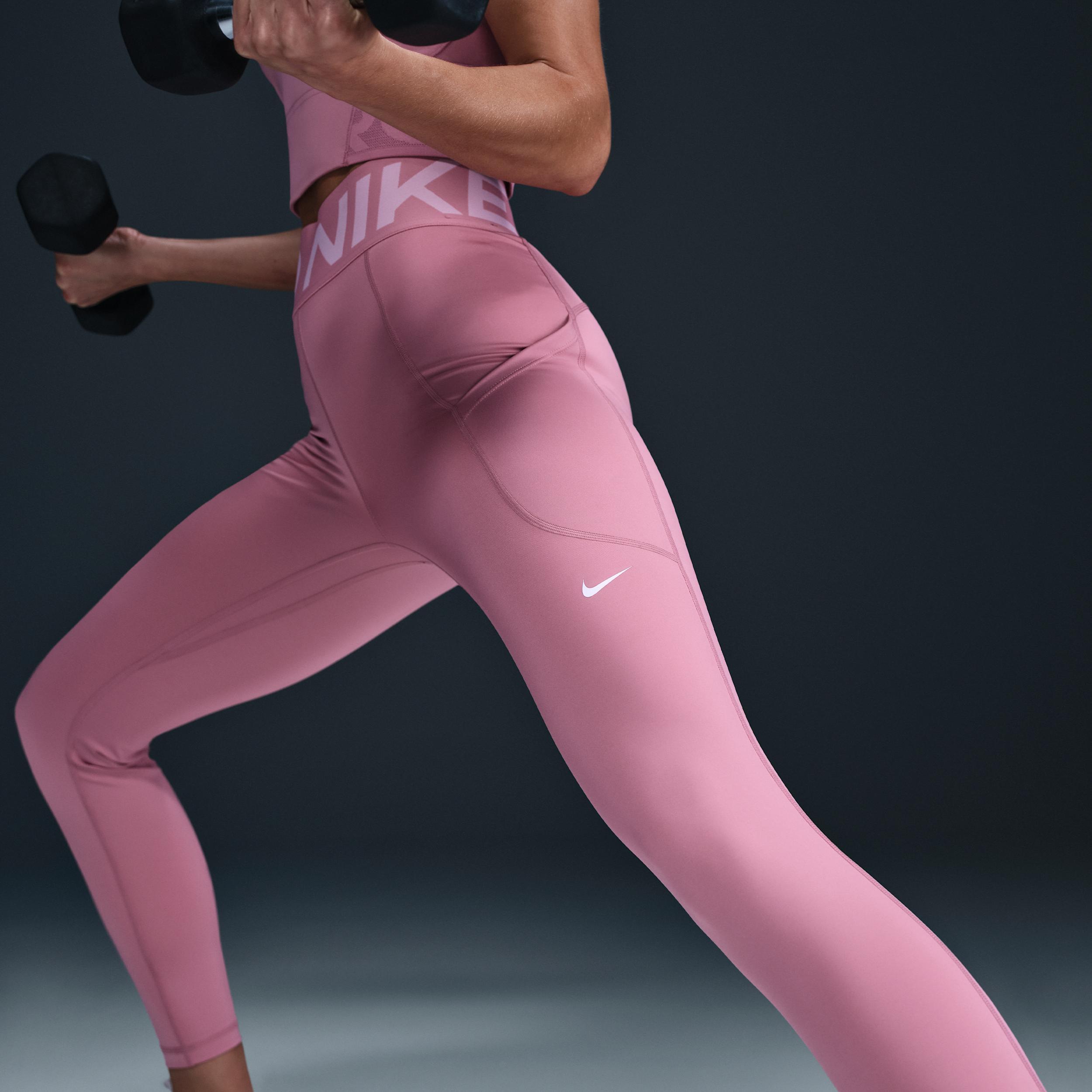 Women's Nike Pro Sculpt High-Waisted 7/8 Leggings with Pockets Product Image