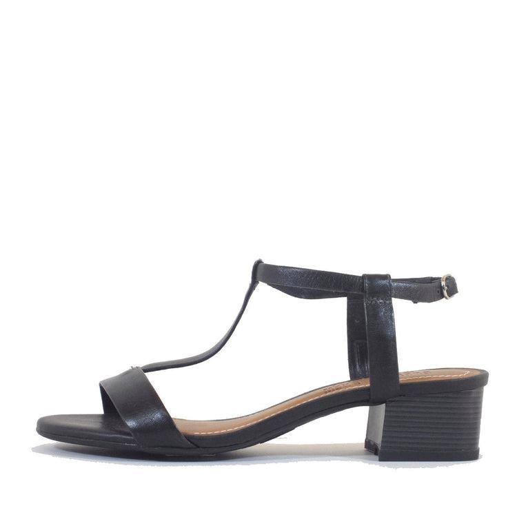 Terri T-Strap Suede Sandals Product Image