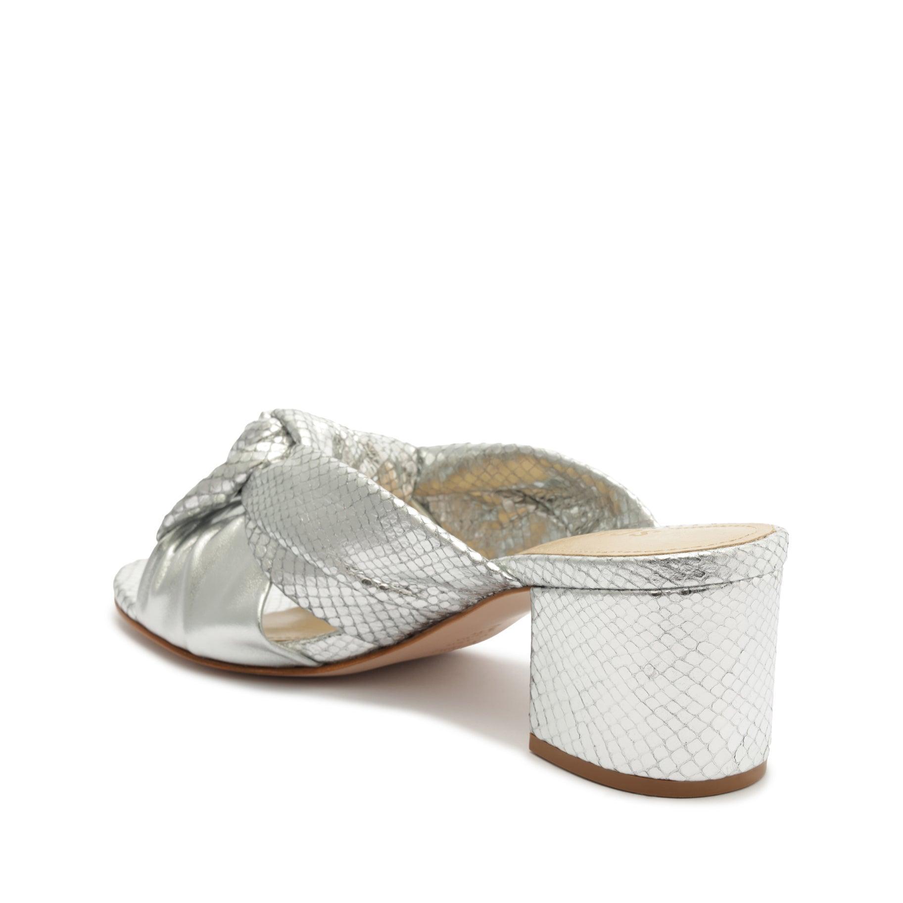 Mindy Mid Block Metallic Sandal Product Image