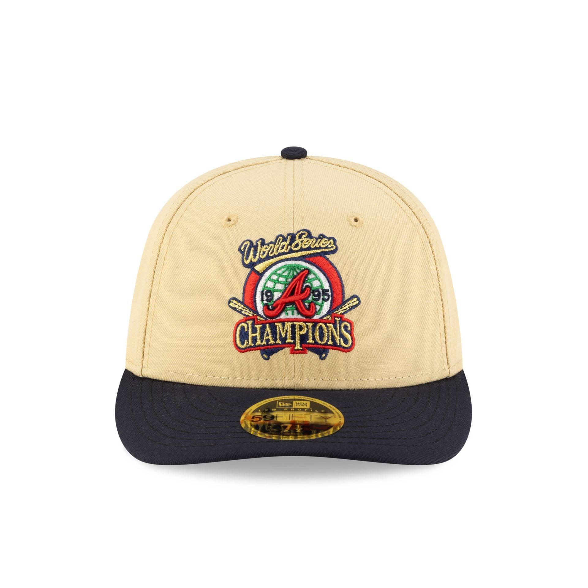 Atlanta Braves World Series Low Profile 59FIFTY Fitted Hat Male Product Image