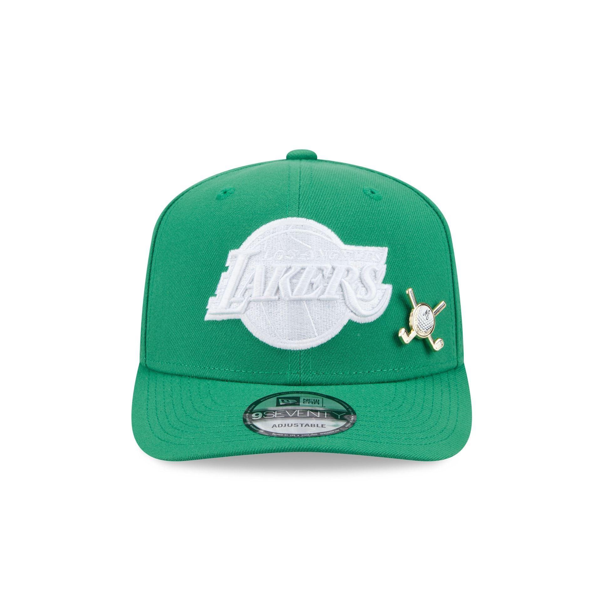 Los Angeles Lakers Circle Patch 9SEVENTY Stretch-Snap Hat Male Product Image