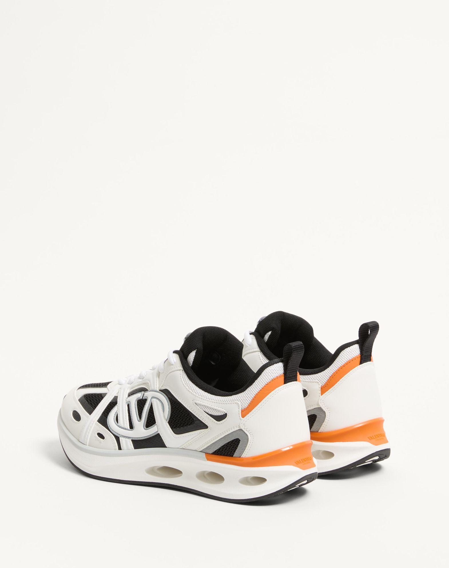 Vlogo Easyjog Low-Top Sneaker In Calfskin And Fabric Product Image
