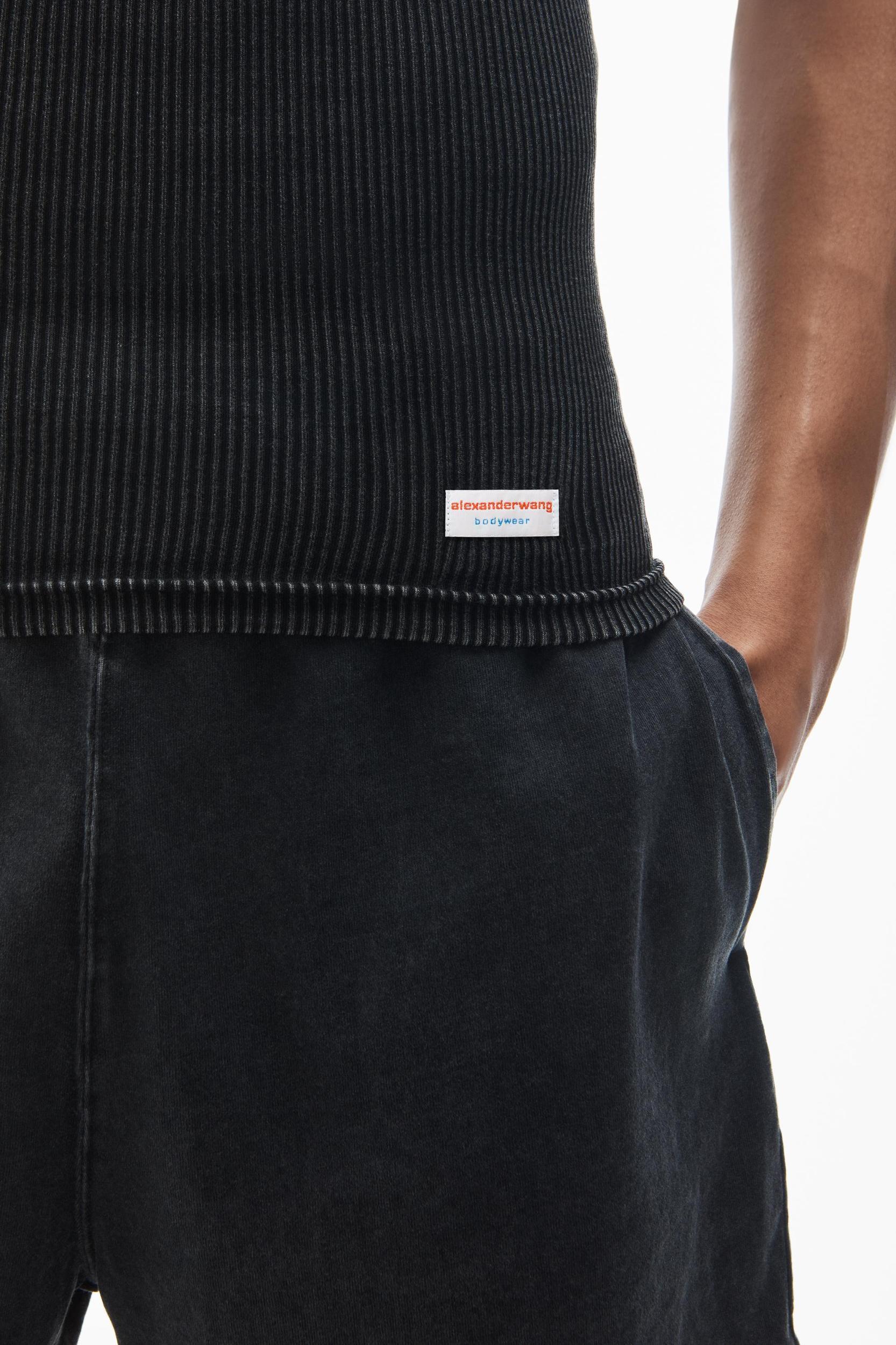 Men's Racerback Tank In Ribbed Cotton Product Image