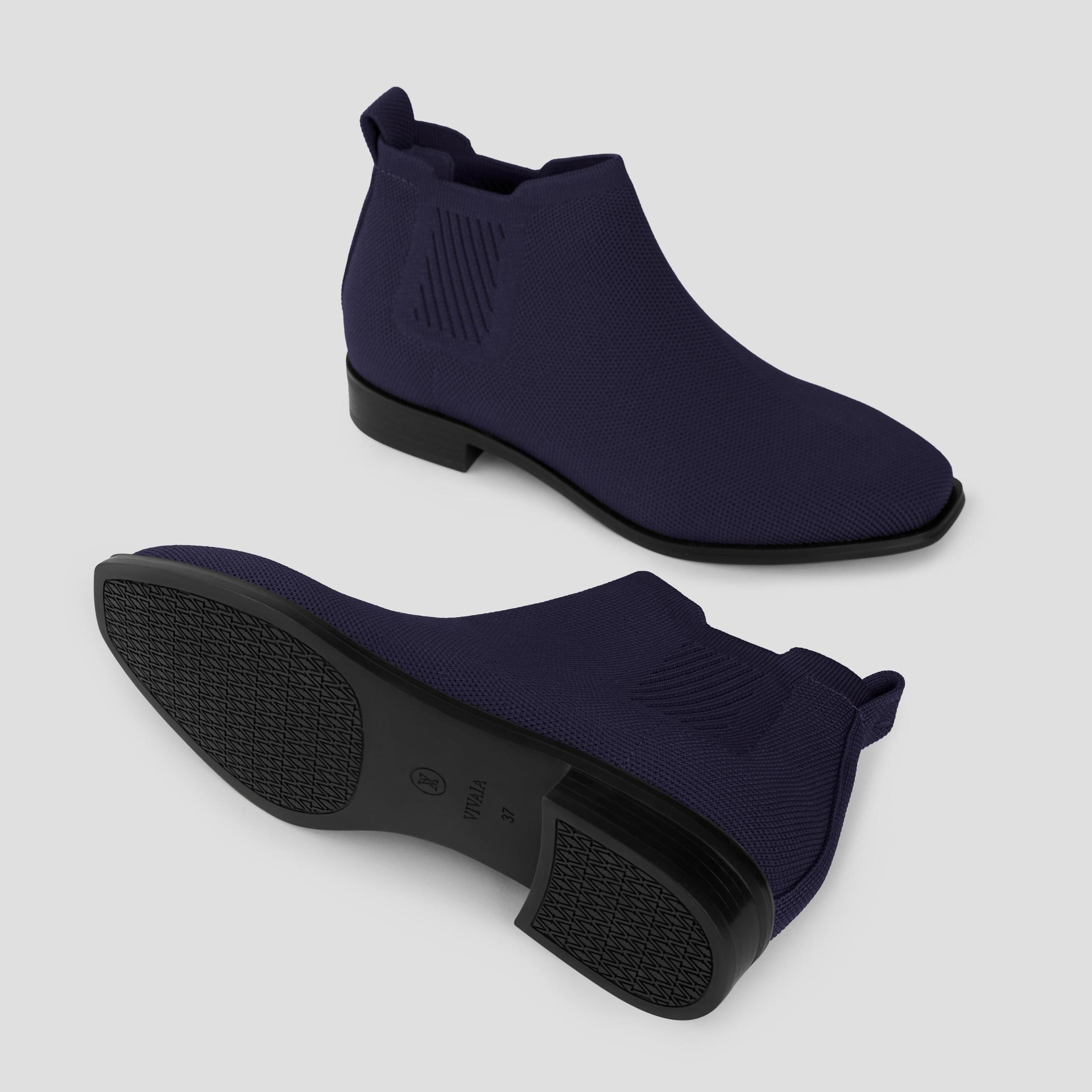 Square-Toe Water-Repellent Ankle Boots (Ryan Pro) Product Image
