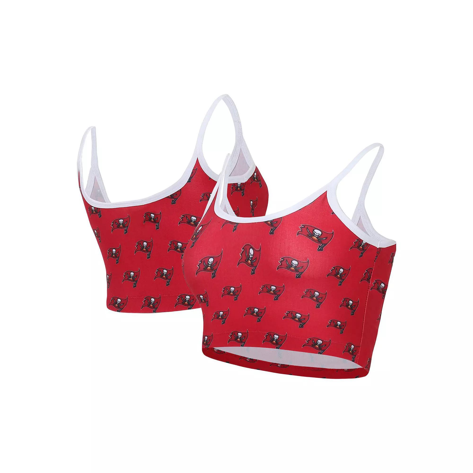 Womens Concepts Sport Tampa Bay Buccaneers Gauge Lounge Bralette Product Image
