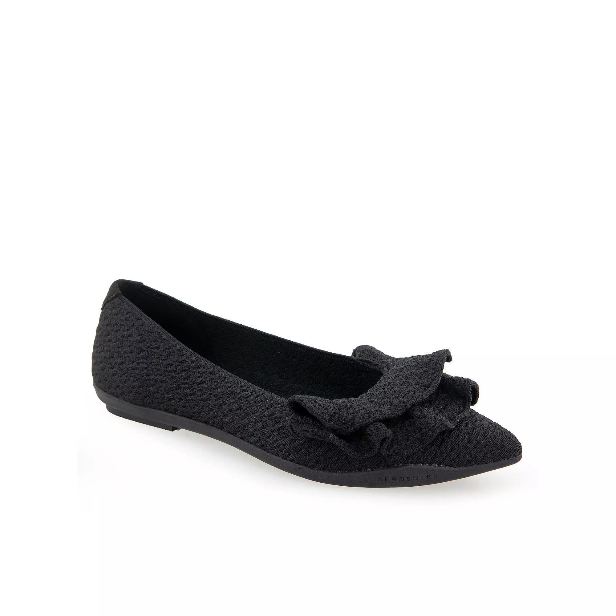 Aerosoles Damira Women's Ballet Flats, Size: 7.5 Wide, Black Product Image