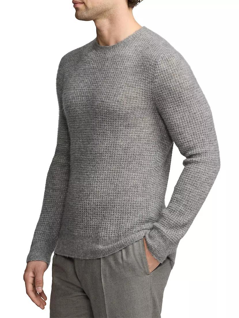 Cashmere-Silk Long-Sleeve Sweater Product Image