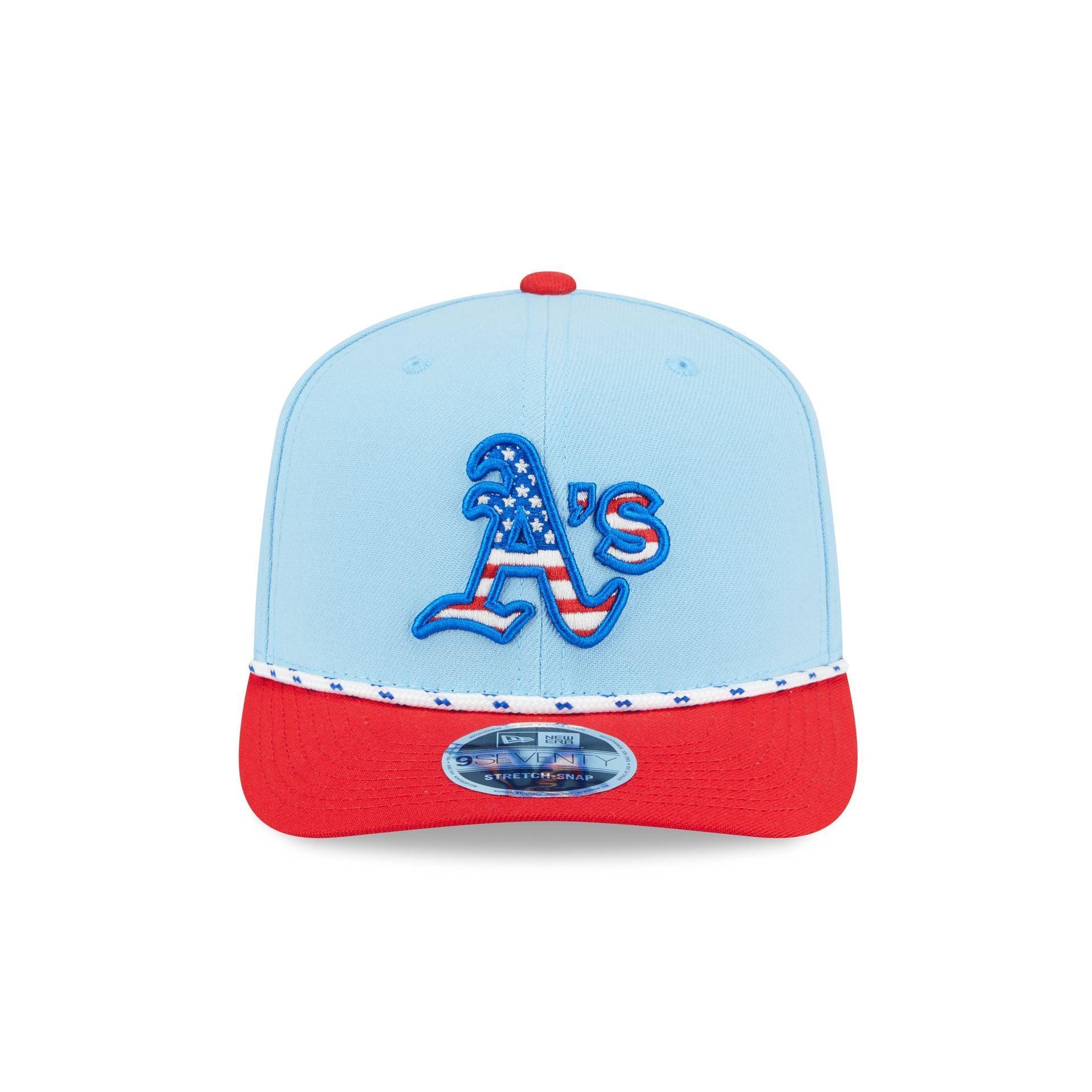 Miami Marlins Independence Day 2025 9SEVENTY Stretch-Snap Hat Male Product Image