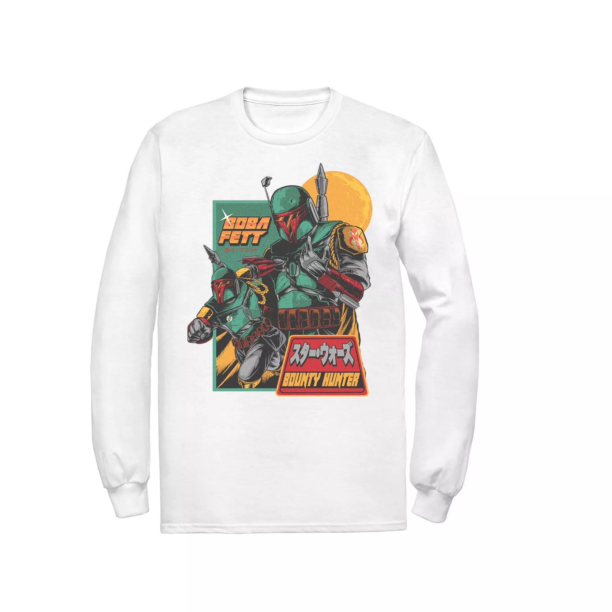 Men's Star Wars Mandalorian Soldier Kanji Tee, Size: Medium, Black Product Image