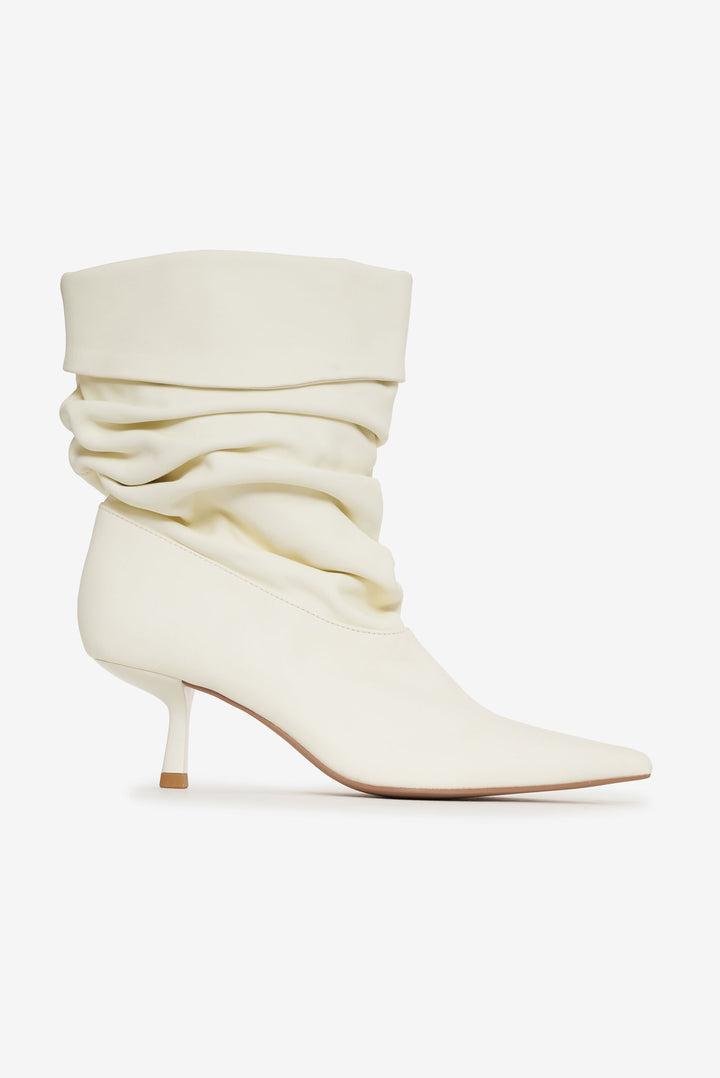 Verbana Slouch Boot — Ivory Product Image