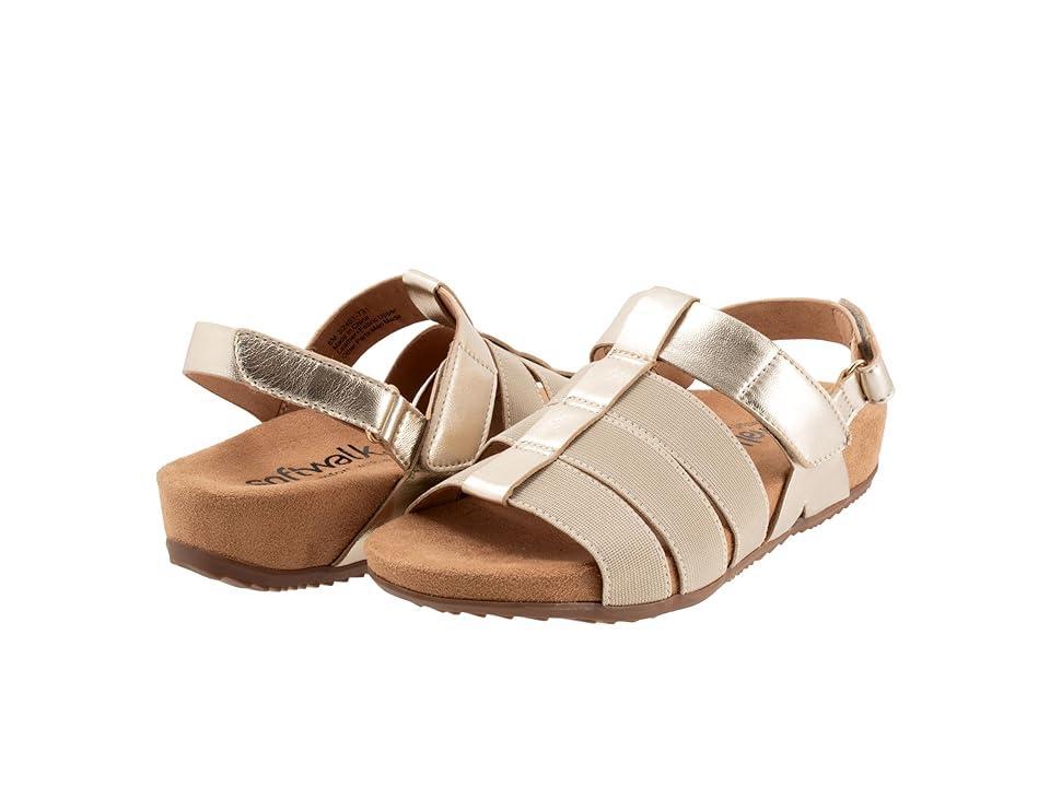 SoftWalk Burnaby (Navy Nubuck) Women's Sandals Product Image